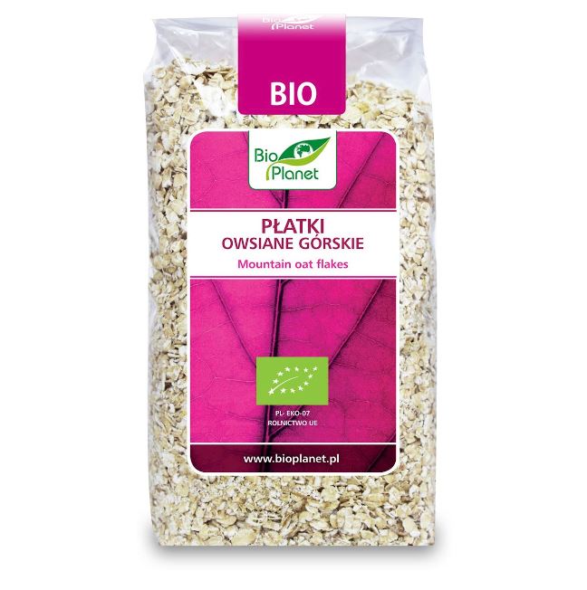 PŁATKI OWSIANE GÓRSKIE BIO 300G - BIO PLANET