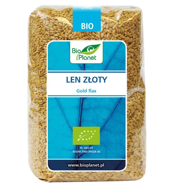 LEN ZŁOTY 400G - BIO PLANET