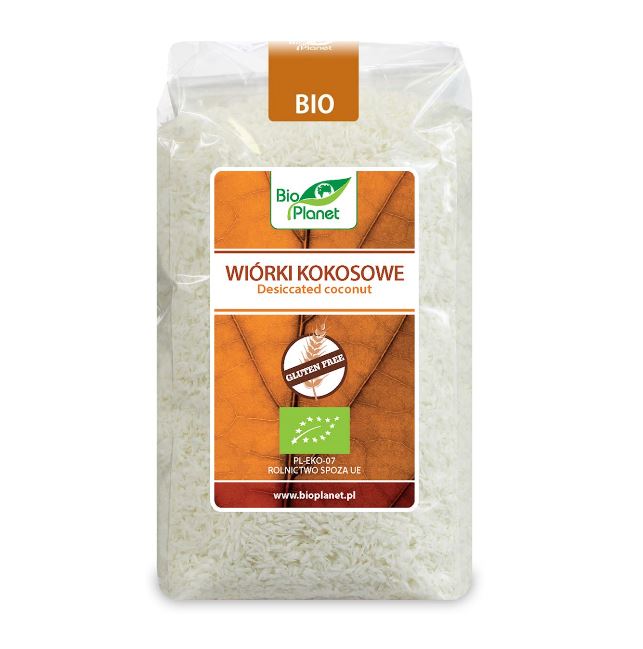 WIÓRKI KOKOSOWE BIO 200G - BIO PLANET