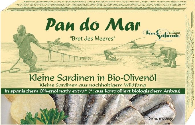 SARDYNKI W BIO OLIWIE Z OLIWEK 120 g - PAN DO MAR