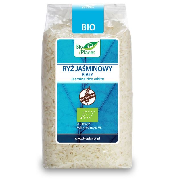 RYŻ JAŚMINOWY BIAŁY BIO 500 g - BIO PLANET