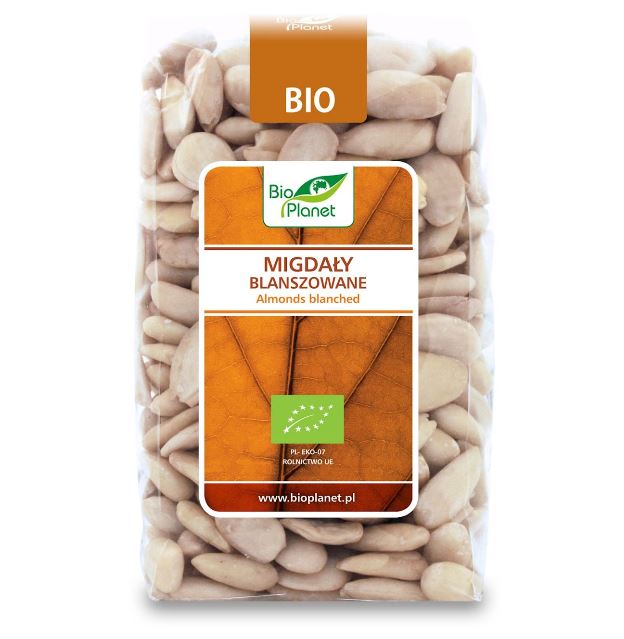 MIGDAŁY BLANSZOWANE 350G - BIO PLANET