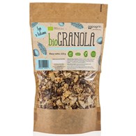 GRANOLA FIGA Z KOKOSEM BEZGLUTENOWA BIO 320 g - PAPAGRIN
