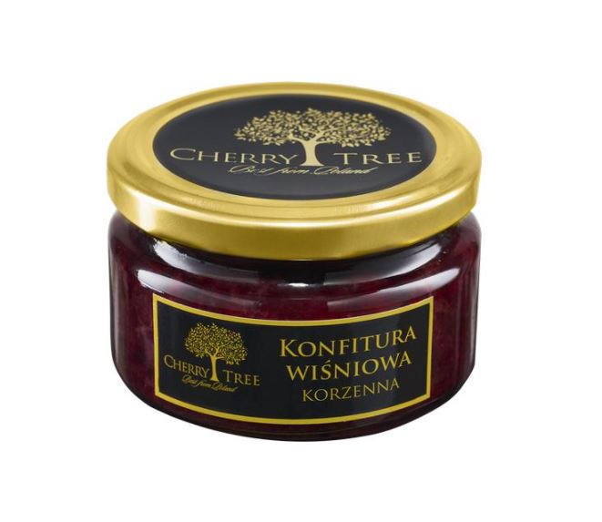 KONFITURA WIŚNIOWA KORZENNA CHERRY TREE 235 G