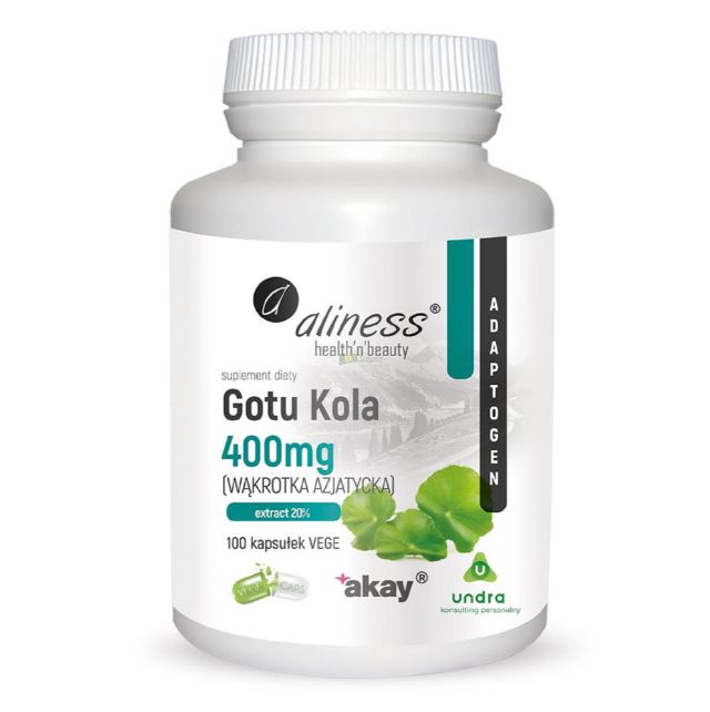 ALINESS GOTU KOLA 400MG 100 KAPS.