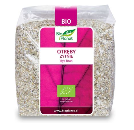 OTRĘBY ŻYTNIE BIO 150 g - BIO PLANET