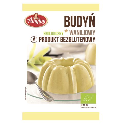 BUDYŃ WANILIOWY (BEZGLUTENOWY) BIO 40 g - AMYLON