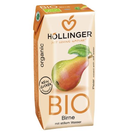 NAPÓJ GRUSZKOWY BIO 200 ml - HOLLINGER