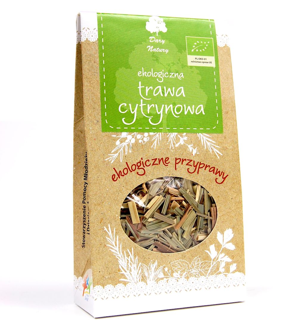 TRAWA CYTRYNOWA BIO 20 g - DARY NATURY