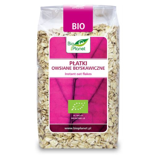 PŁATKI OWSIANE BŁYSKAWICZNE BIO 300 g - BIO PLANET