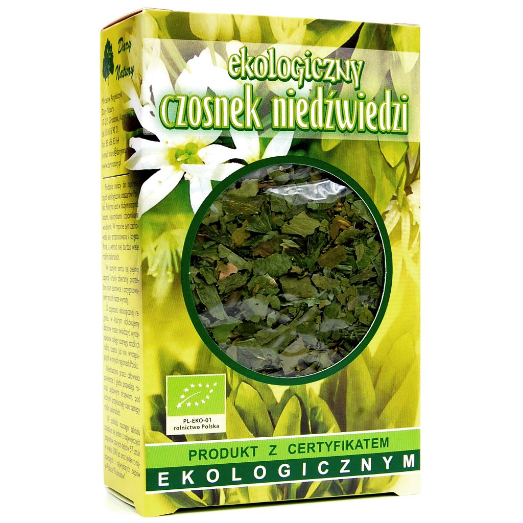 CZOSNEK NIEDŹWIEDZI BIO 25 g - DARY NATURY