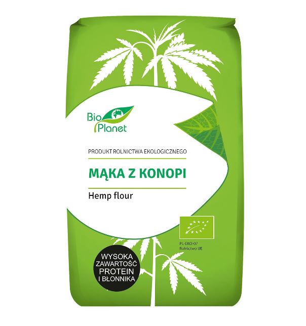 MĄKA Z KONOPI BIO 400 g - BIO PLANET