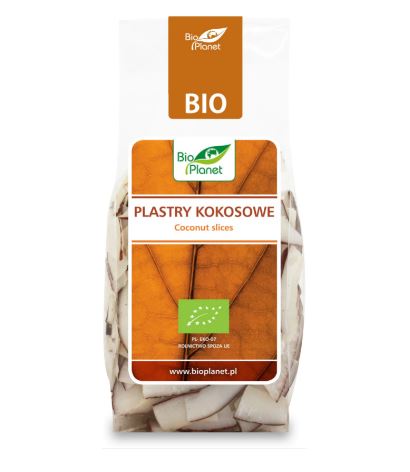 PLASTRY KOKOSOWE BIO 100 g - BIO PLANET