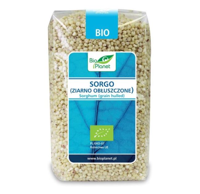 SORGO (ZIARNO OBŁUSZCZONE) BIO 500 g - BIO PLANET