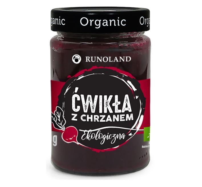 ĆWIKŁA Z CHRZANEM BIO 300 g - RUNOLAND