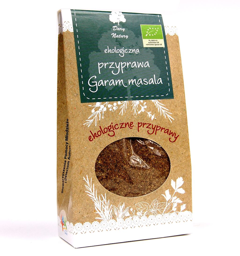 PRZYPRAWA GARAM MASALA BIO 60 g - DARY NATURY