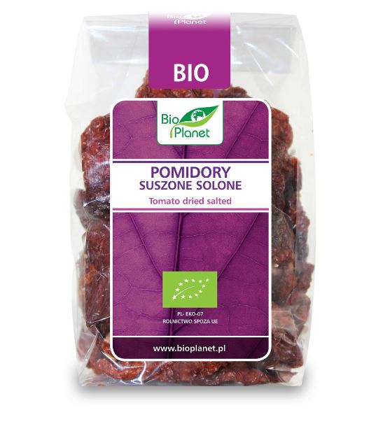 POMIDORY SUSZONE SOLONE BIO 150 g - BIO PLANET