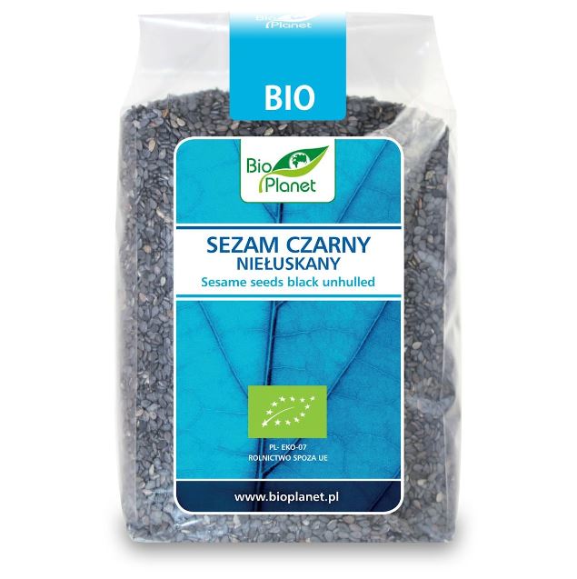 SEZAM CZARNY 250 g - BIO PLANET