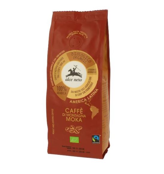 KAWA 100% ARABICA MOKA FAIR TRADE BIO 250 g - ALCE NERO