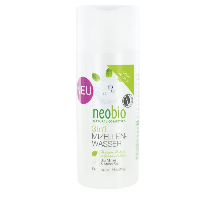 PŁYN MICELARNY DO DEMAKIJAŻU 3 W 1 EKO 150 ml - NEOBIO