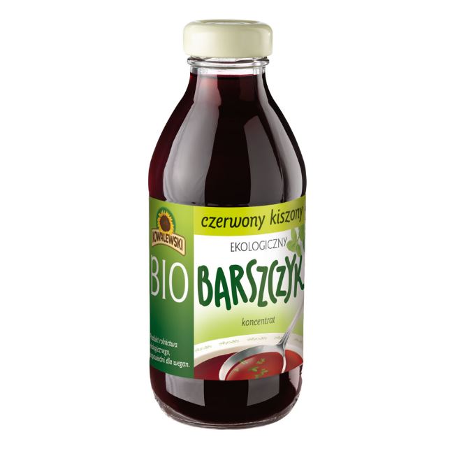 BARSZCZ CZERWONY KISZONY KONCENTRAT BIO 320 ml - KOWALEWSKI