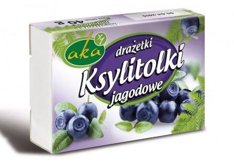 DRAŻETKI KSYLITOLKI JAGODOWE 40G