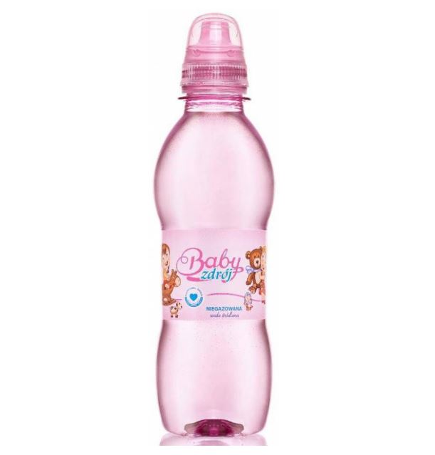 WODA ŹRÓDLANA NIEGAZOWANA GIRL 250 ml - BABY ZDRÓJ