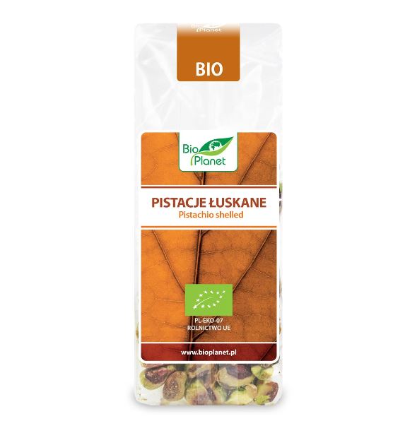 PISTACJE SUROWE NIESOLONE BIO 75G - BIO PLANET