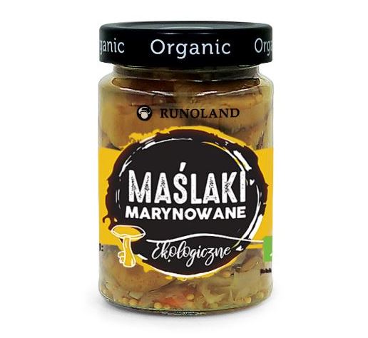 MAŚLAKI MARYNOWANE BIO 300 g - RUNOLAND