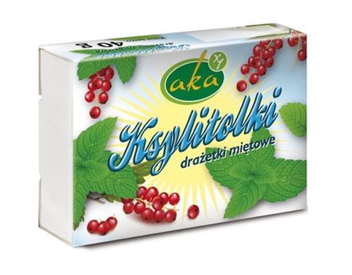 DRAŻETKI KSYLITOLKI  MIĘTA 40G