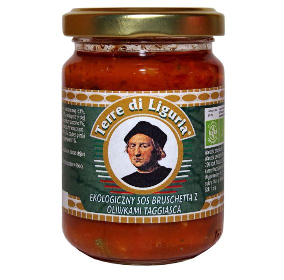 SOS BRUSCHETTA Z OLIWKAMI TAGGIASCA BIO 135 g - TERRE DI LIGURIA