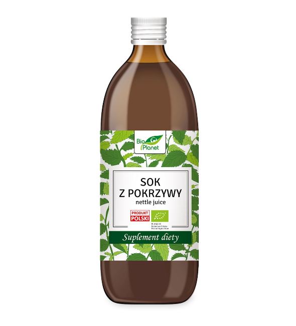 SOK Z POKRZYWY BIO 500 ml - BIO PLANET