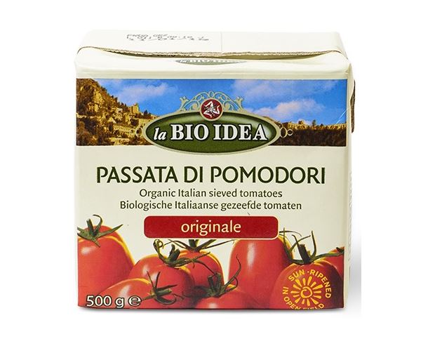 PRZECIER POMIDOROWY PASSATA W KARTONIE BIO 250 ml - LA BIO IDEA