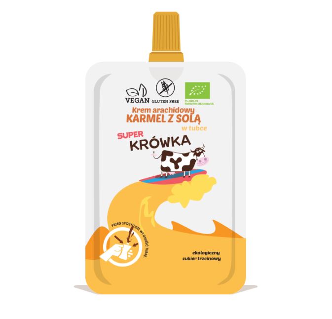 KREM ARACHIDOWY KARMEL Z SOLĄ W TUBCE 50 ML - ME GUSTO