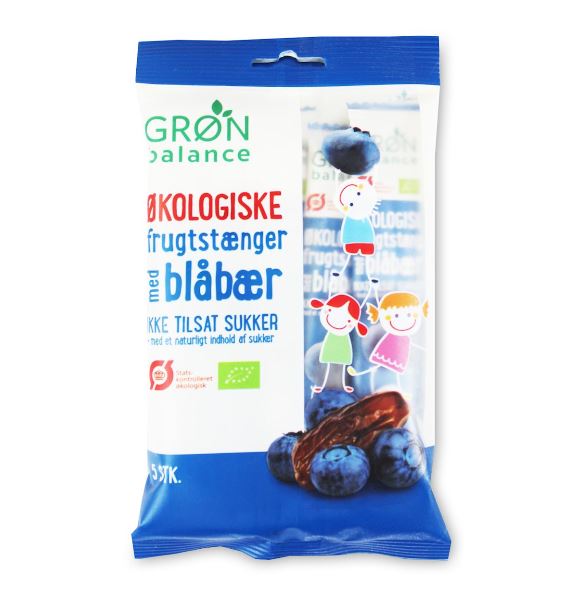 PRZEKĄSKI DLA DZIECI JAGODOWE BIO 100G (5 x 20G) - GRON BALANCE