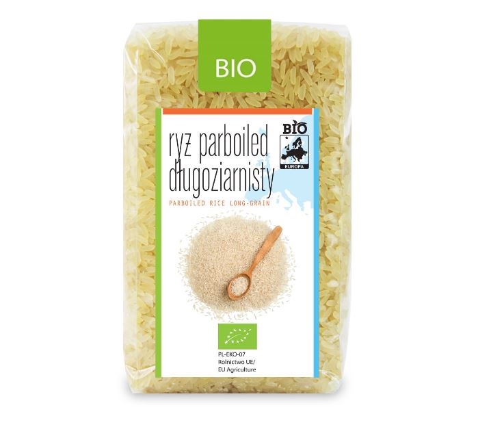 RYŻ PARBOILED DŁUGOZIARNISTY BIO 500 g - BIO EUROPA