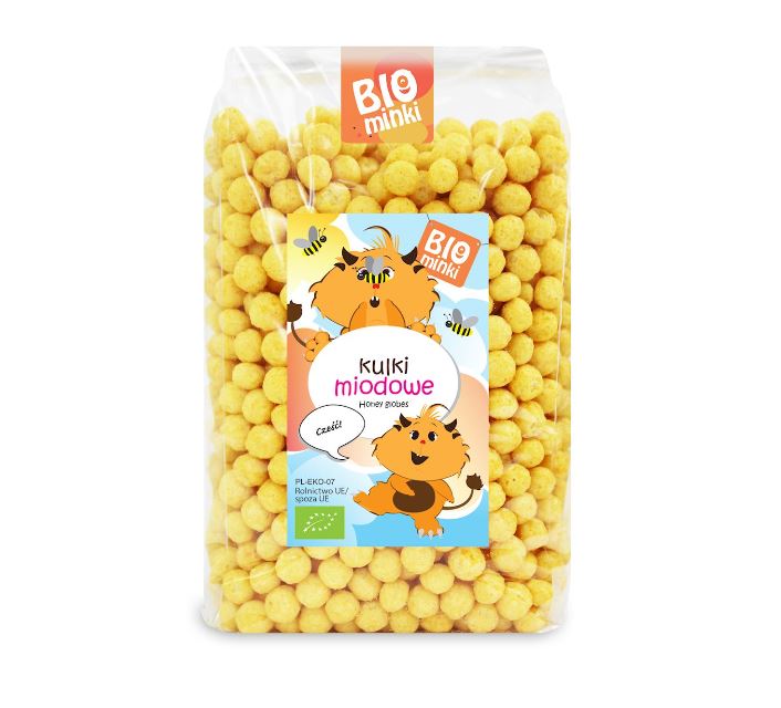 KULKI MIODOWE BIO 300G - BIOMINKI