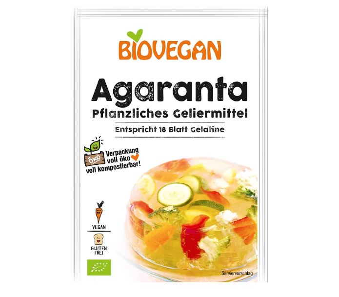 AGARANTA ŚRODEK ŻELUJĄCY BEZGLUTENOWA BIO 18 g - BIO VEGAN