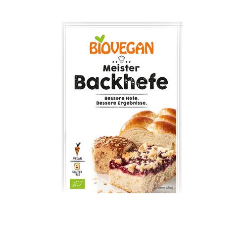 DROŻDŻE SUSZONE BEZGLUTENOWE BIO 7 g - BIO VEGAN