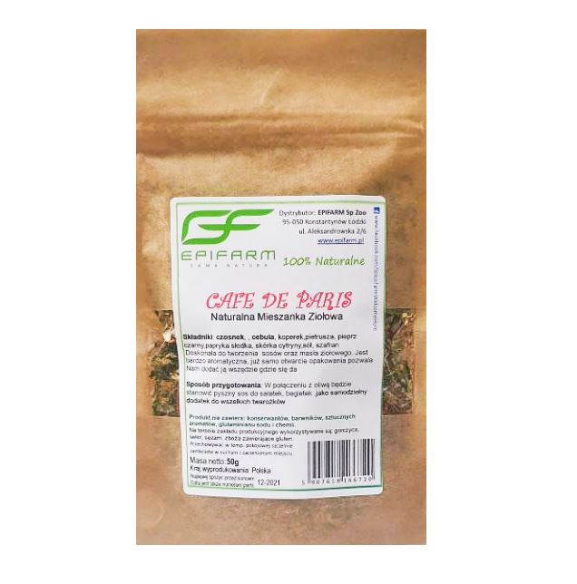 CAFE DE PARIS NATURALNA MIESZANKA ZIOŁOWA 100G - EPIFARM 