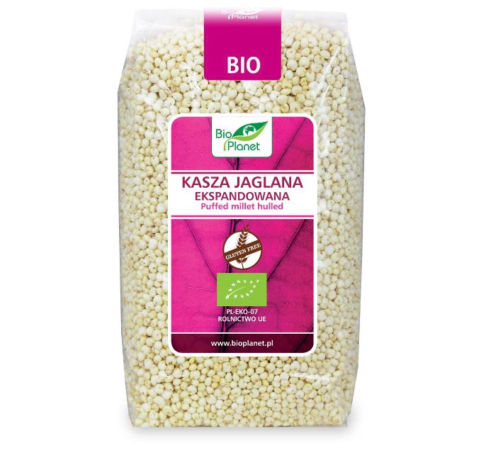 KASZA JAGLANA EKSPANDOWANA BIO 150 g - BIO PLANET