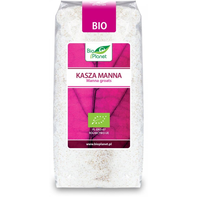 KASZA MANNA BIO 500 g - BIO PLANET