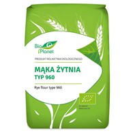 MĄKA ŻYTNIA TYP 960 BIO 1 kg - BIO PLANET