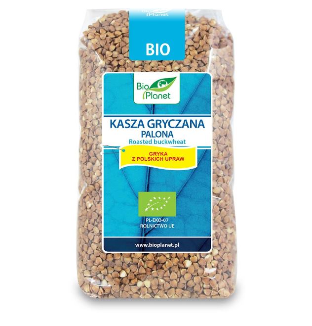 KASZA GRYCZANA PALONA BIO 500 g - BIO PLANET