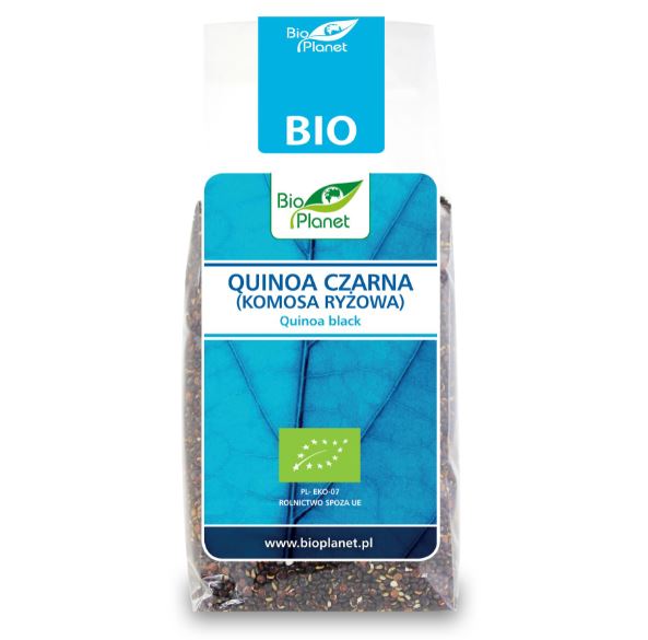 QUINOA CZARNA (KOMOSA RYŻOWA) BIO 250G - BIO PLANET