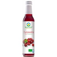 SYROP ŻURAWINOWY BIO 250 ml - BIO FOOD