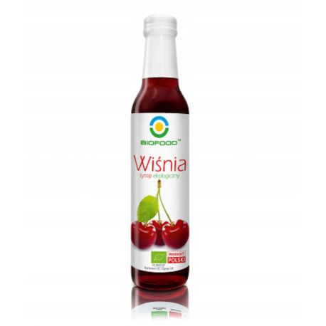 SYROP WIŚNIOWY BIO 250 ml - BIO FOOD