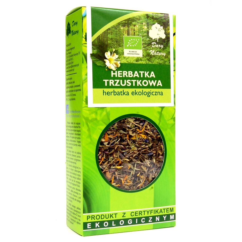 HERBATKA TRZUSTKOWA BIO 50 g - DARY NATURY