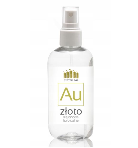 ZŁOTO KOLOIDALNE 100ML - SYSTEM EGP