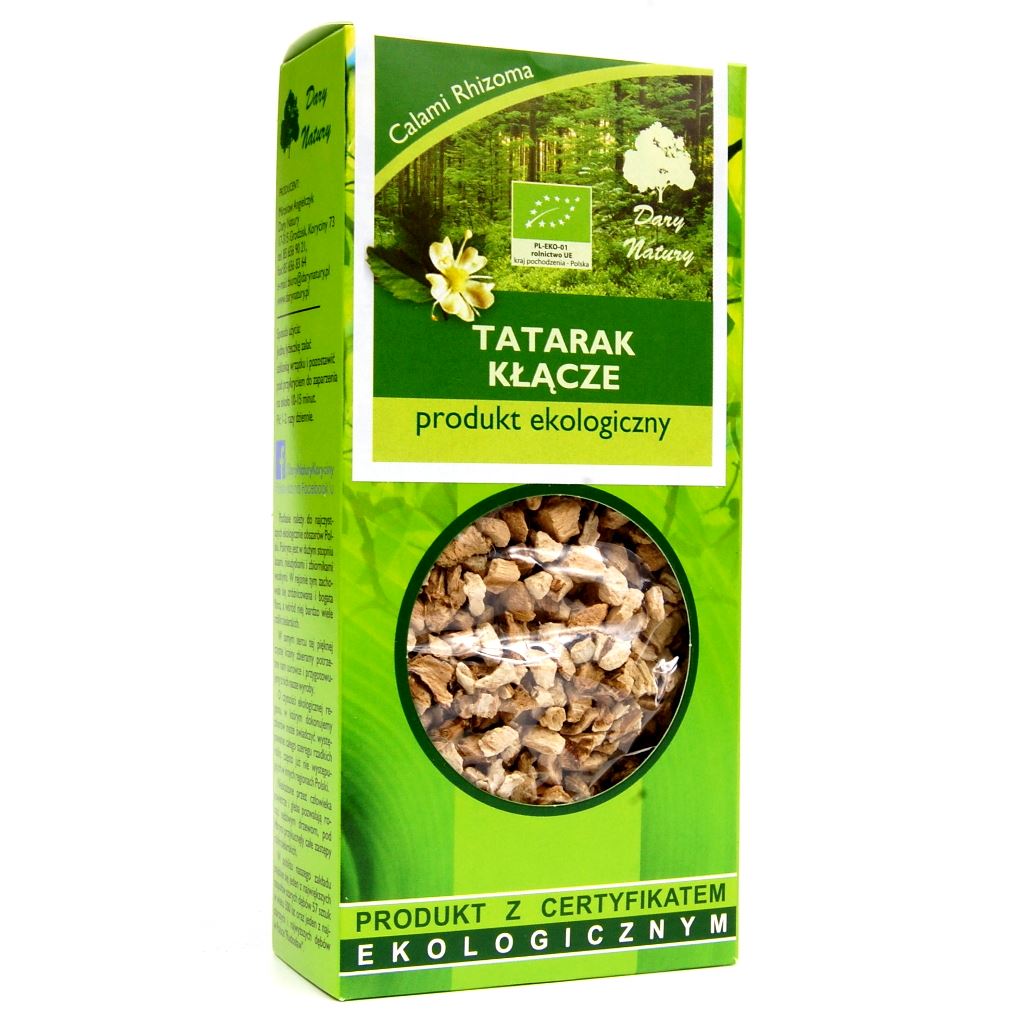 HERBATKA Z KŁąCZA TATARAKU BIO 50 g - DARY NATURY